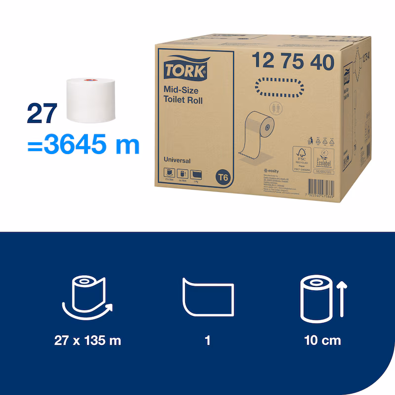 127540 - Tork Universal Papel Higiénico 